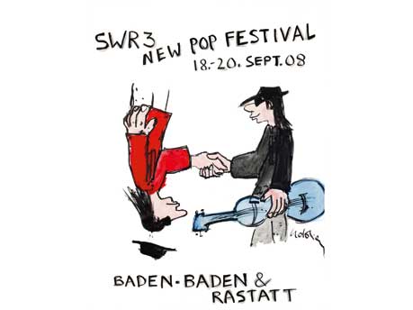 New Pop Festival Plakat 2008 - Udo Lindenberg Bild des Artikels: New Pop Festival Plakat 2008 - Udo Lindenberg