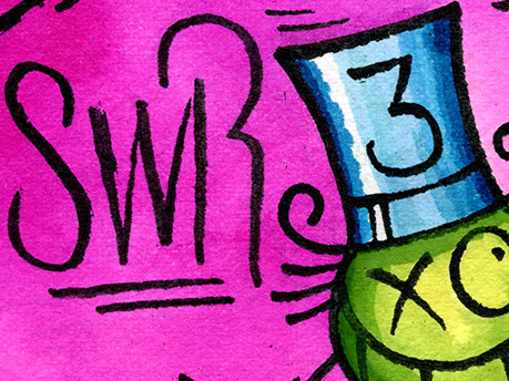 Bild des Artikels: New Pop Festival Plakat 2014 - André Saraiva - anklicken f. Zoom Bild des Artikels: New Pop Festival Plakat 2014 - André Saraiva
