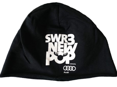 Bild des Artikels: SWR3 New Pop Festival Beanie, schwarz - anklicken f. Zoom Bild des Artikels: SWR3 New Pop Festival Beanie, schwarz